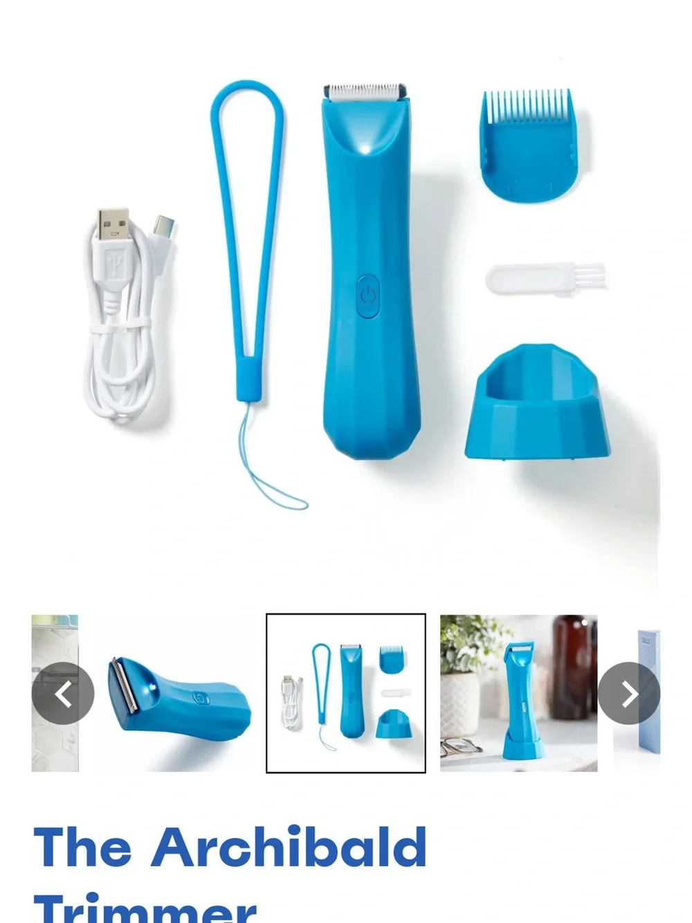 The Archibald Trimmer - Blue